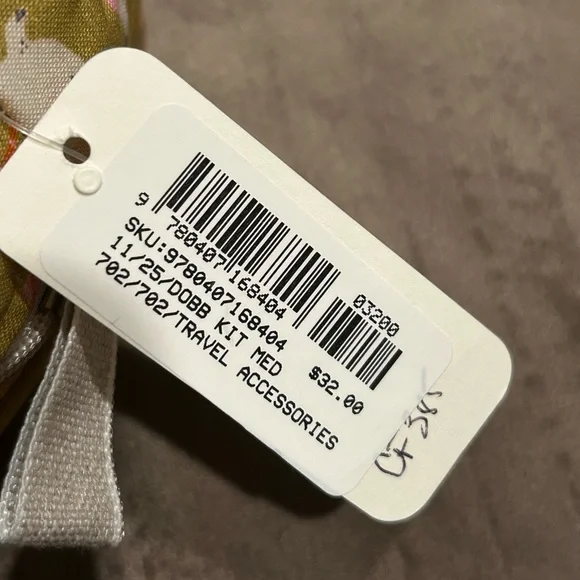 Dana Herbert Dog Print Cosmetic Case - Picture 2 of 12